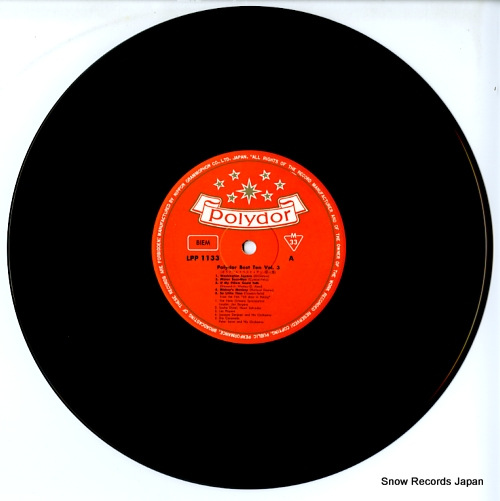 V/A polydor best ten vol.3 LPP-1133 - disc