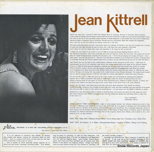 KITTRELL, JEAN sings the blues J-26