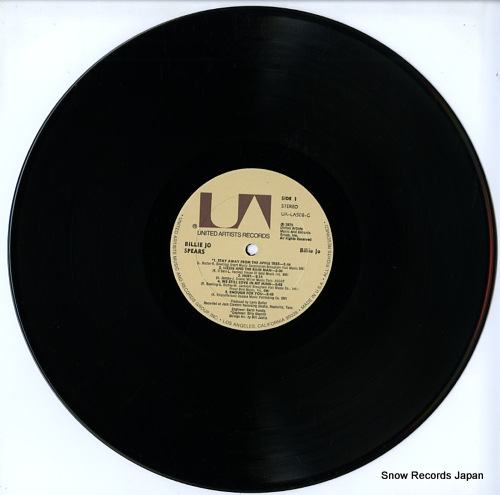 SPEARS, BILLIE JO billie jo UA-LA508
