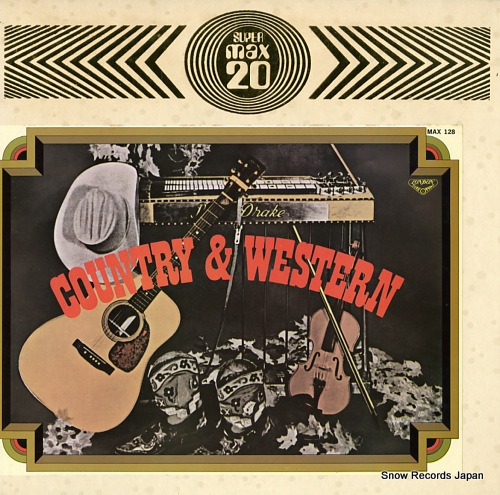 V/A country & western MAX128 - front cover