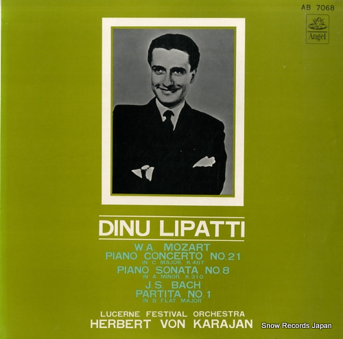 LIPATTI, DINU mozart; piano concerto no.21 AB7068