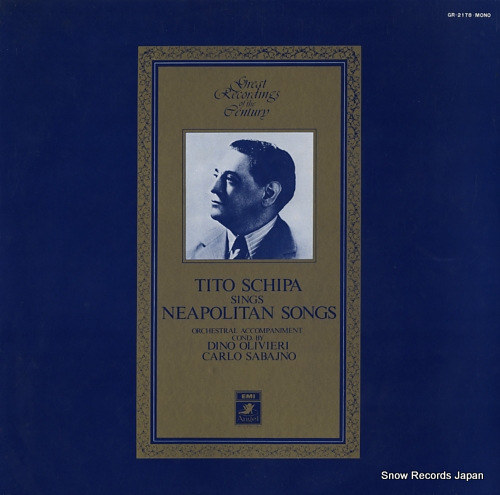 SCHIPA, TITO neapolitan songs GR-2178