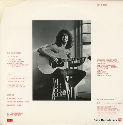 METHENY, PAT new chautauqua ECM-1-1131