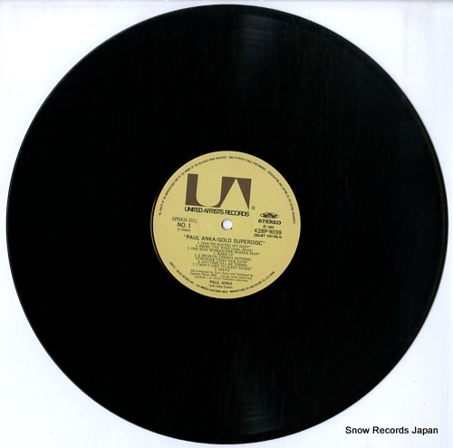 ANKA, PAUL gold superdisc K28P-9039