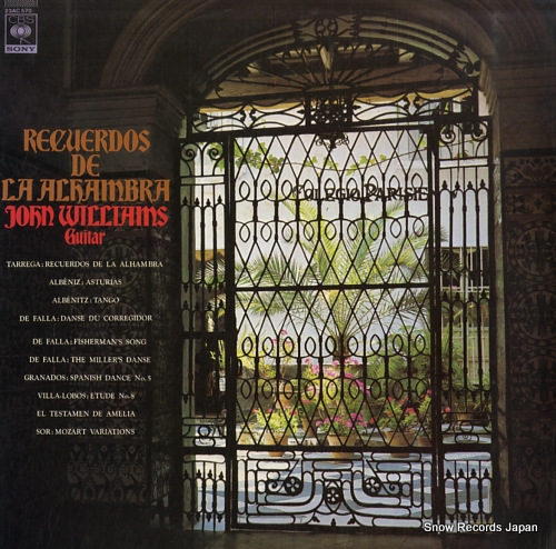 WILLIAMS, JOHN recuerdos de la alhambra 23AC570