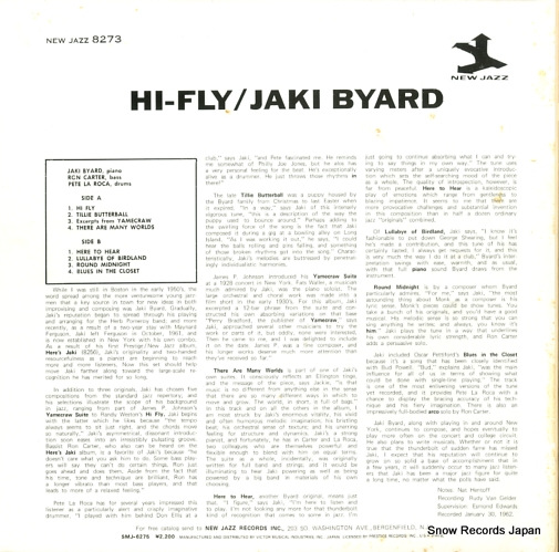 BYARD, JAKI hi-fly SMJ-6275
