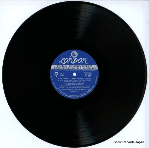 MANTOVANI screen themes deluxe GT121