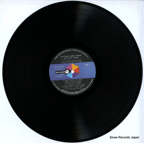 YOUNG, VICTOR the great screen themes of victor young MCA-7020 - disc