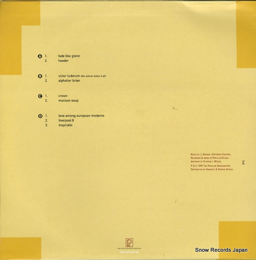 MODERNIST, THE explosion 1999 POP-T003