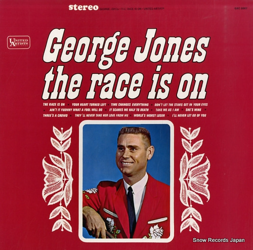 JONES, GEORGE the race is on GXC-2007