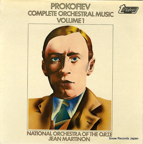 MARTINON, JEAN prokofiev; complete orchestral music vol.1 TV37050S - front cover