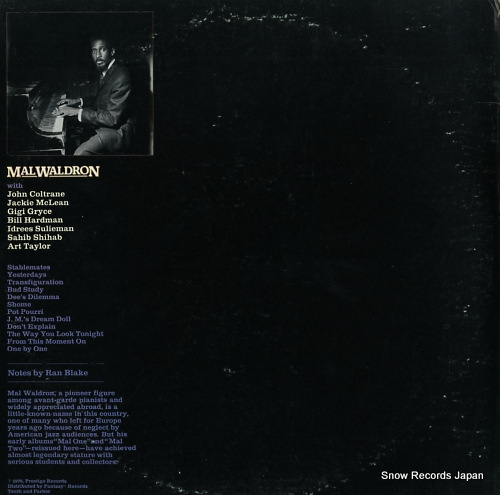 WALDRON, MAL one and two P-24068