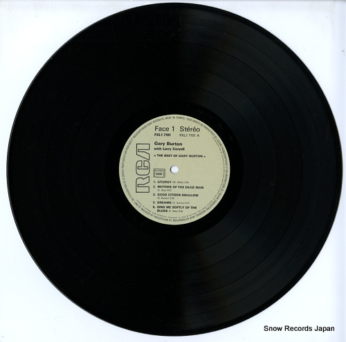 BURTON, GARY / LARRY CORYELL gary burton / larry coryell FXL17101