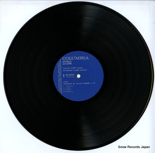 JOUBERT, JEAN-LOUIS mozart; symphony no.40, no.35
