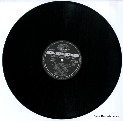 FRANCOIS, FREDERIC greatest hits K25P-378
