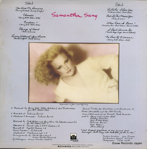 SANG, SAMANTHA emotion EMS-81044