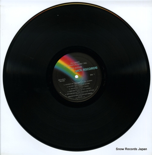 HAGGARD, MERLE i'm always on a mountain when i fall MCA-2375 - disc