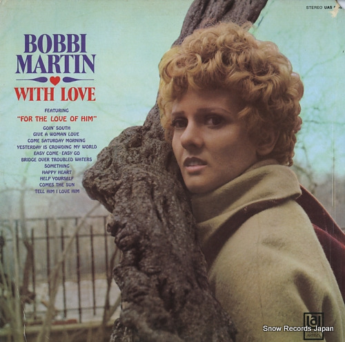 MARTIN, BOBBI with love UAS6755 - front cover