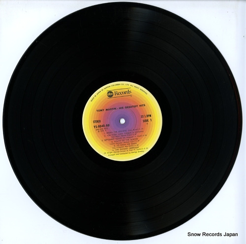 MARTIN, TONY his greatest hits YS-8040-AB