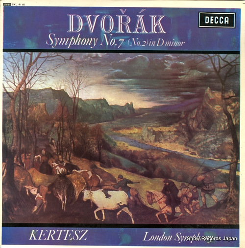 KERTESZ, ISTVAN dvorak; symphony no.7 in d minor op.70 SXL6115