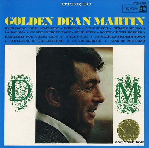 MARTIN, DEAN golden dean martin SWG-7029