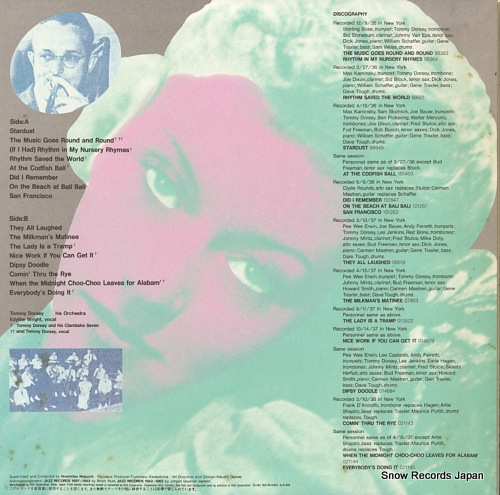 DORSEY, TOMMY, AND EDYTHE WRIGHT stardust RJL-2579(M)