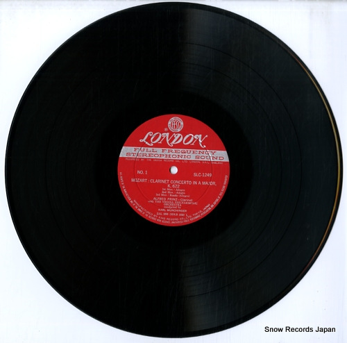 MUNCHINGER, KARL mozart; clarinet concerto / flute & harp concerto SLC1249