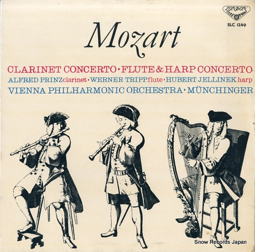 MUNCHINGER, KARL mozart; clarinet concerto / flute & harp concerto SLC1249