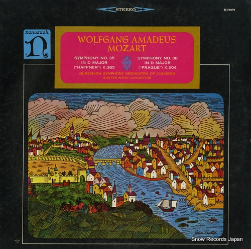 WAND, GUNTER mozart; symphony no.35 