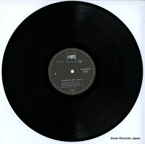 HARRIS, BARRY vicissitudes ULS-6013-P