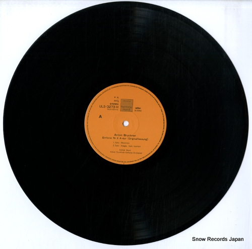 WAND, GUNTER bruckner; sinfonie nr.6 a-dur ULS-3273-H