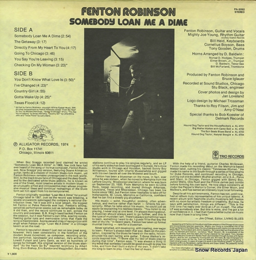 ROBINSON, FENTON somebody loan me a dime PA-3092