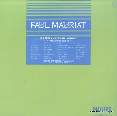MAURIAT, PAUL dix-sept ans de paul mauriat 20PP-34-35