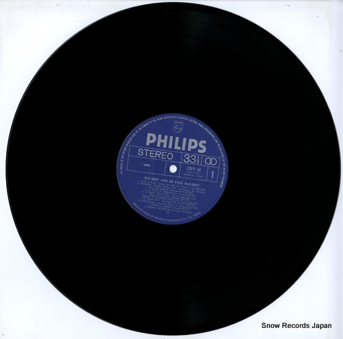 MAURIAT, PAUL dix-sept ans de paul mauriat 20PP-34-35