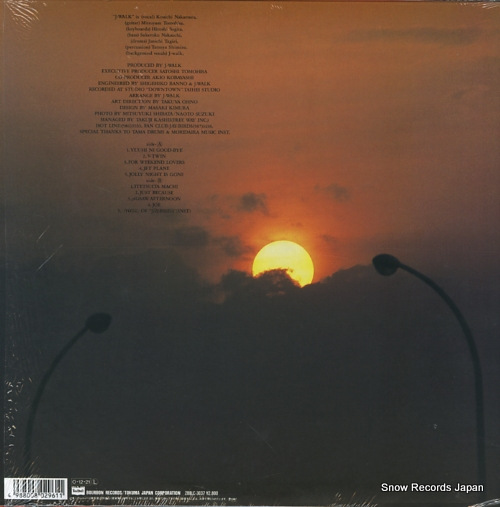 J-WALK just because 28BLC-3037 - back cover