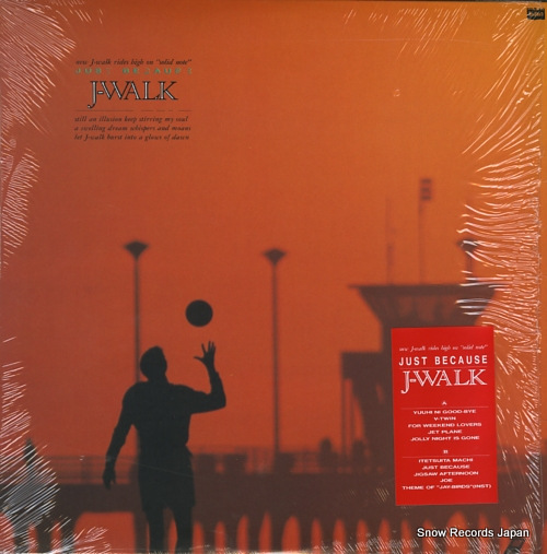 J-WALK just because 28BLC-3037 - front cover