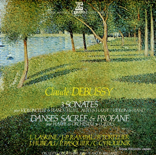 RAMPAL, JEAN-PIERRE debussy; danses sacree et profane EX-2309