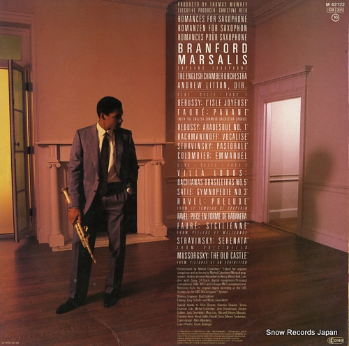 MARSALIS, BRANFORD romances for saxophone M42122