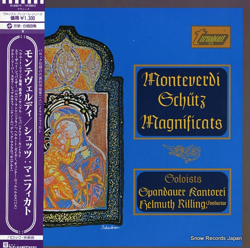 RILLING, HELMUTH monteverdi/schutz; magnificats H-4407V