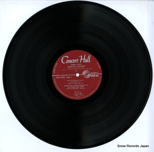 SWAROWSKY, HANS schutz; christmas oratorio (historia der geburt jesu christi) SMS-2426