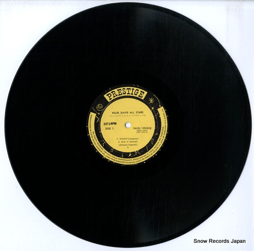DAVIS, MILES walkin' / miles davis all stars SMJX-10046(M)