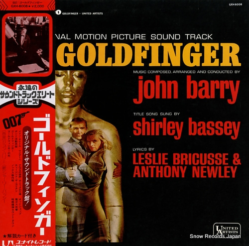 BARRY, JOHN 007 / gold finger GXH-6008