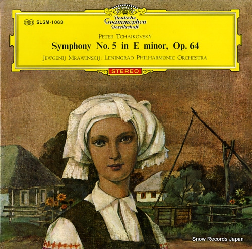 MRAWINSKIJ, JEWGENIJ tchaikovsky; symphony no.5 in e minor SLGM-1063