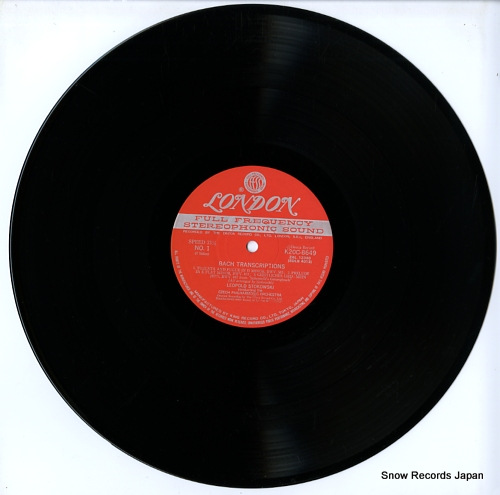 STOKOWSKI, LEOPOLD bach transcriptions K20C-8649
