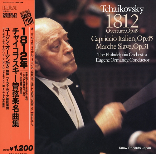 ORMANDY, EUGENE tchaikovsky; 1812 overture, op.49 12R-1032