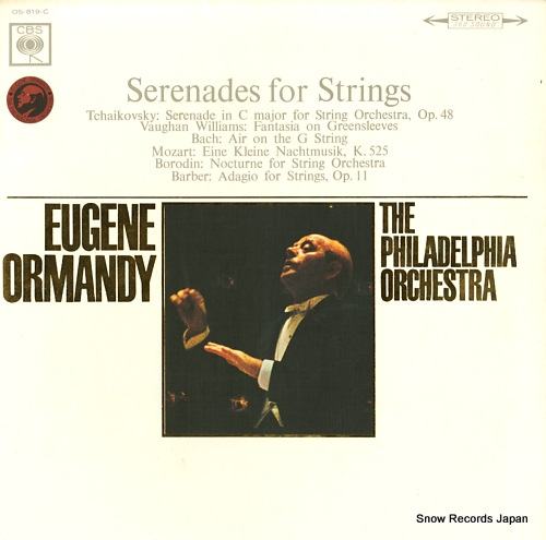 ORMANDY, EUGENE serenades for strings OS-819-C