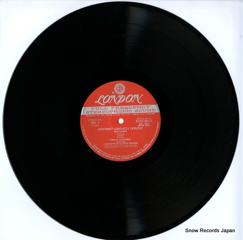 ANSERMET, ERNEST debussy; la mer / nocturnes K20C-8612 - disc