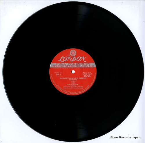 ANSERMET, ERNEST debussy; la mer / nocturnes K20C-8612