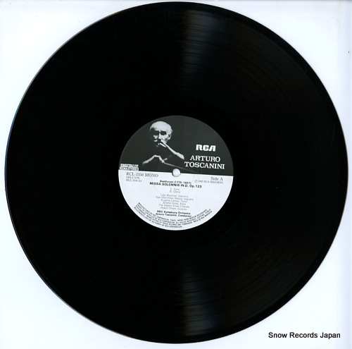 TOSCANINI, ARTURO beethoven; missa solemnis in d, op.123 RCL-3350-51