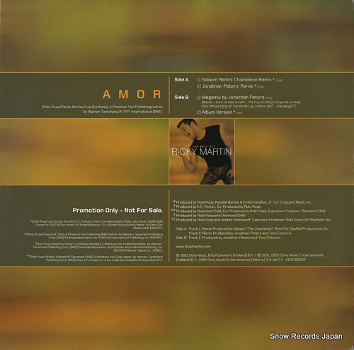 MARTIN, RICKY amor SAMPMS10818/0108186000